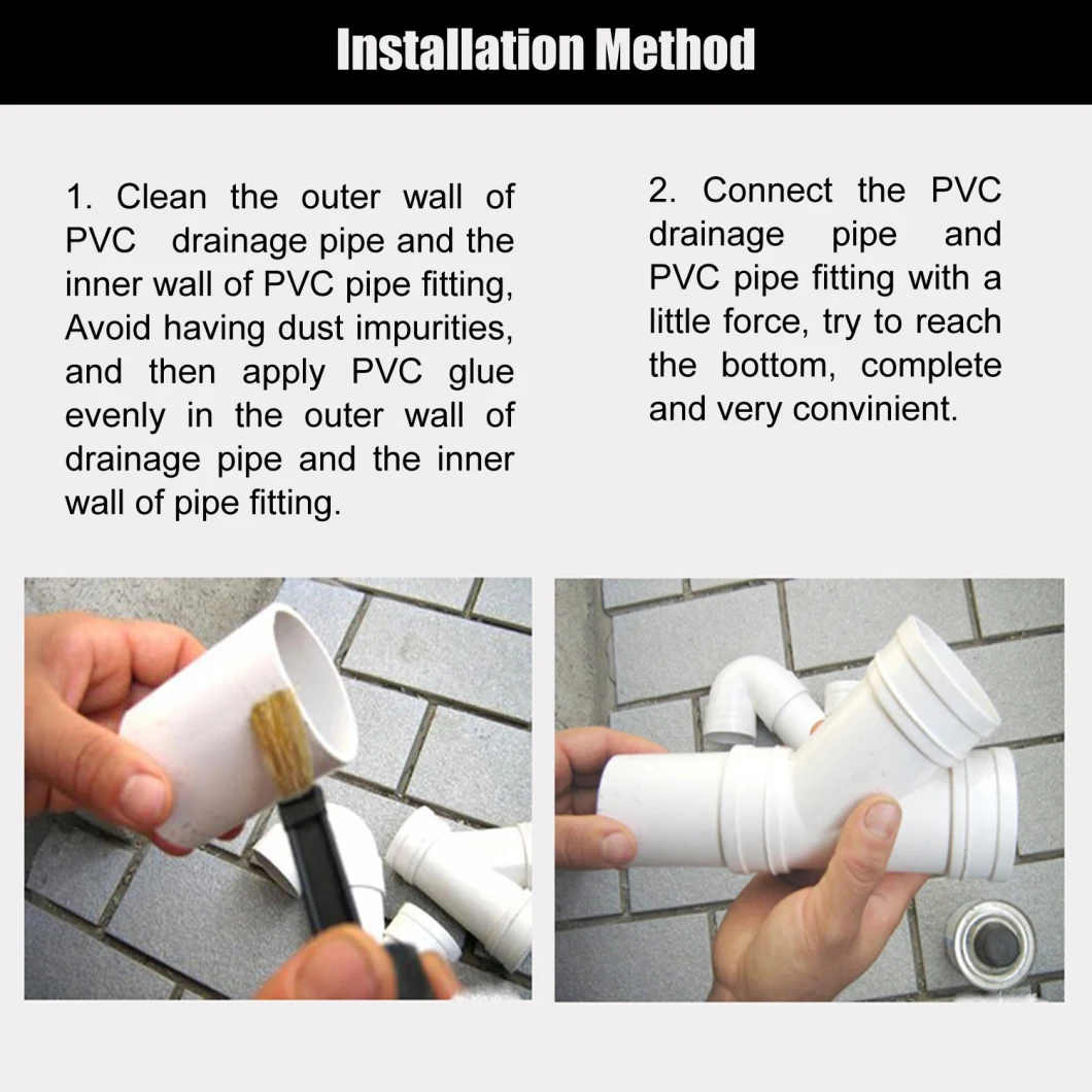 Best Selling CPVC Glue for Water Pipe Bonding