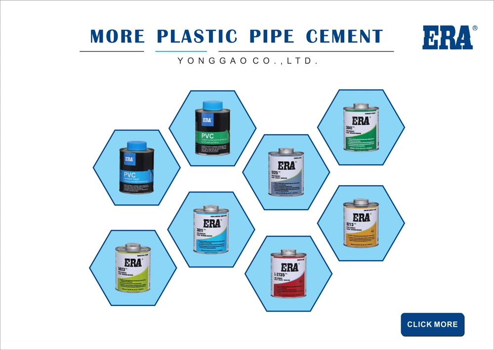Fast Setting PVC Pipe Solvent Cement